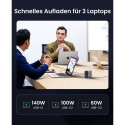 UGREEN Nexode 300W 5-Port PD GaN Kiirlaadija