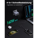 UGREEN Nexode Pro 160W GaN Laadija USB-C Kaabliga