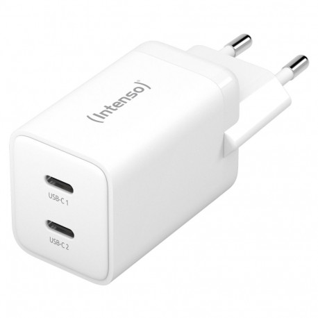 Intenso Power Adapter W40CC GaN valge 2x USB-C 40W