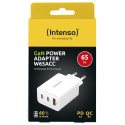 Intenso Power Adapter W65ACC GaN white 2x USB-C 1x USB-A 65W Intenso Power Adapter W65ACC GaN white 2x USB-C 1x USB-A 65W