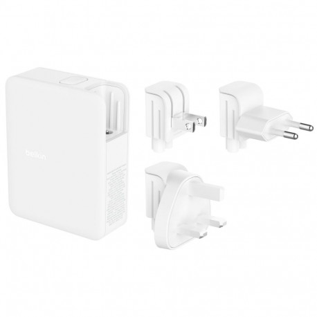 Belkin BOOST Charge  140W 4-Port GaN, 3xUSB-C 1xUSB-A  WCH014btWH