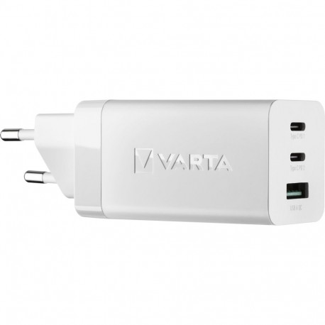 Varta High Speed laadija 65W GaN 2x USB C + USB A tüüp 57956