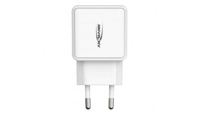 Ansmann Home Charger HC212 2xUSB 2400mA valge