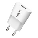 Ansmann kodulaadija HC105w 1xUSB 1000mA valge