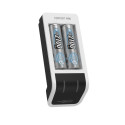 Ansmann Comfort Mini Laadija koos 2 AA Mignon Patareiga 2100 mAh