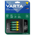 Varta LCD nutikas laadija + koos 4 patareiga 2100 mAh AA
