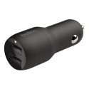 Belkin USB-A autolaadija 24W must CCB001btBK