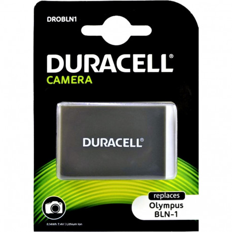 Duracell liitium-ioon aku 1140mAh Olympus BLN-1 jaoks