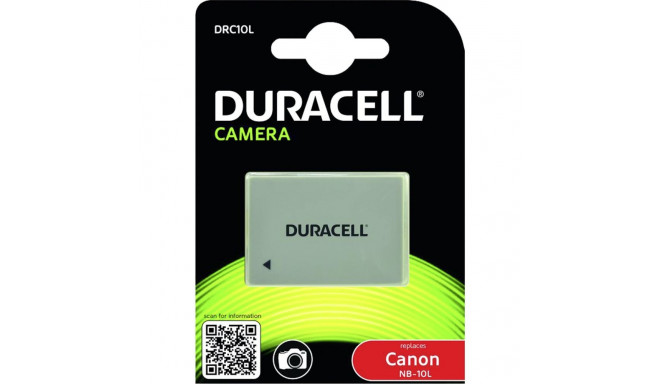 Duracell liitiumioonaku 950mAh Canon NB-10L jaoks