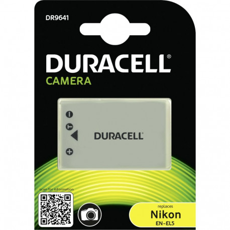 Duracell liitiumioonaku 1180 mAh Nikon EN-EL5 jaoks