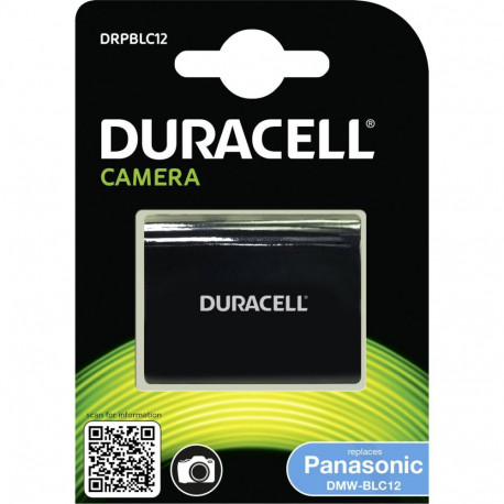 Duracell liitiumioonaku 950 mAh Panasonic DMW-BLC12 jaoks