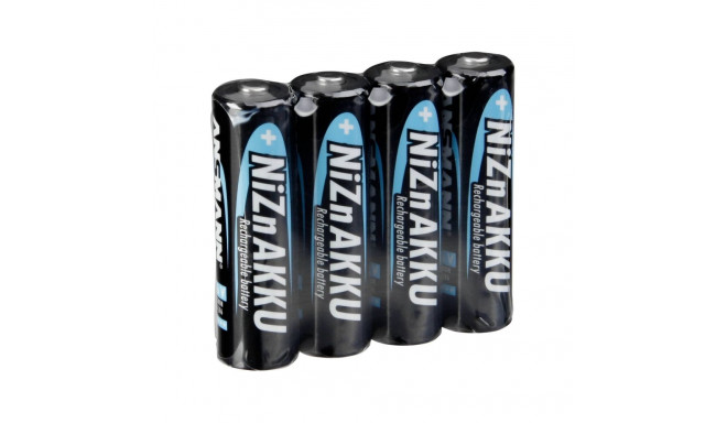 1x4 Ansmann NiZn Aku Mignon AA 2500 mWh