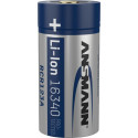 Ansmann 16340 liitiumioonaku 850mAh 3,6V micro-USB sisend 1300-0015