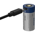 Ansmann 16340 liitiumioonaku 850mAh 3,6V micro-USB sisend 1300-0015