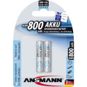 1x2 Ansmann maxE NiMH Laetavad Patareid Micro AAA 800 mAh