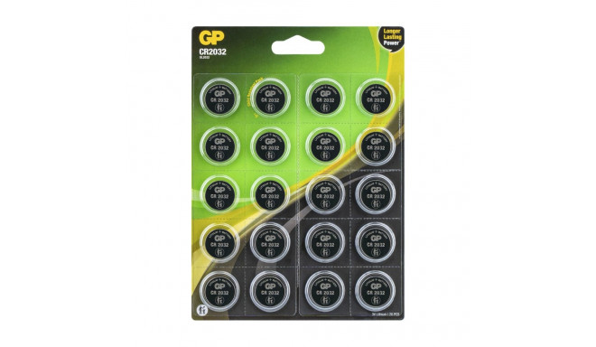 1x20 GP CR 2032 liitium 3V 20 tk 0602032C20