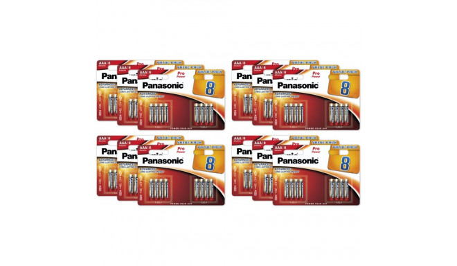 12x8 Panasonic Pro Power LR 03 micro AAA patarei