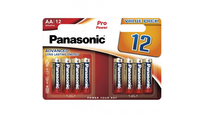 1x12 Panasonic Pro Power LR 6 Mignon AA