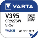1 Varta Chron V 395 Nööp-patarei