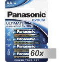 60x4 Panasonic Evolta LR 6 Mignon PU suurpakend