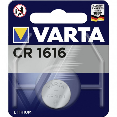 10x1 Varta electronic CR 1616 PU sisekarp