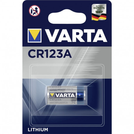 10x1 Varta Professional CR 123 A PU sisekarp