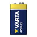 10x1 Varta Longlife Extra 9V block 6 LR 61       PU inner box
