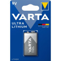 1 Varta Ultra Lithium 9V-plokk 6 LR 61