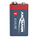 1 Ansmann Alkaline 9V plokk red-line