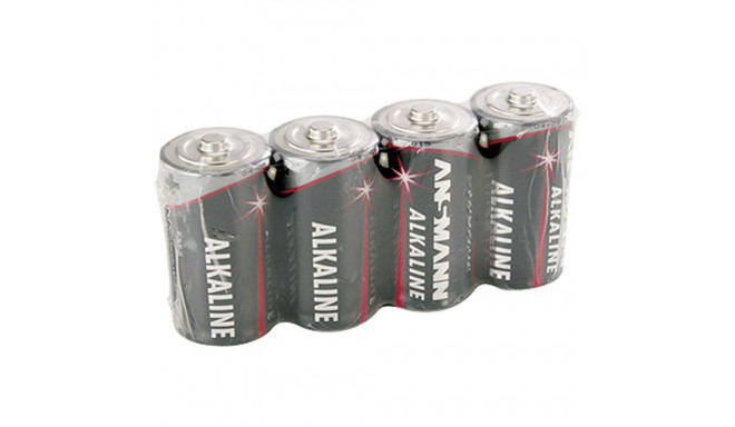 1x4 Ansmann Alkaline Baby C LR 14 red-line