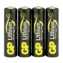 1x4 GP Lithium Mignon 1,5V AA                     07015LF-C