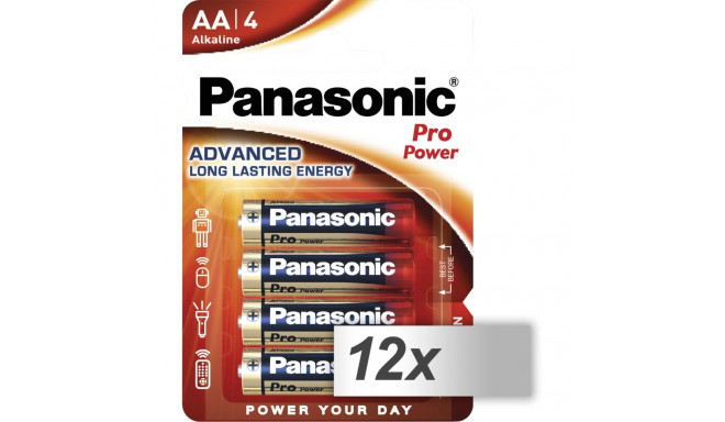 12x4 Panasonic Pro Power LR 6 Mignon AA           PU inner box