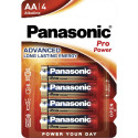 12x4 Panasonic Pro Power LR6 Mignon AA patareid sisekarbis