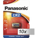 10x1 Panasonic Foto CR-2 Liitium VPE Sisekarp