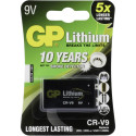 1 GP Liitium 9V Patarei CR-V9, parim suitsuandurile jm