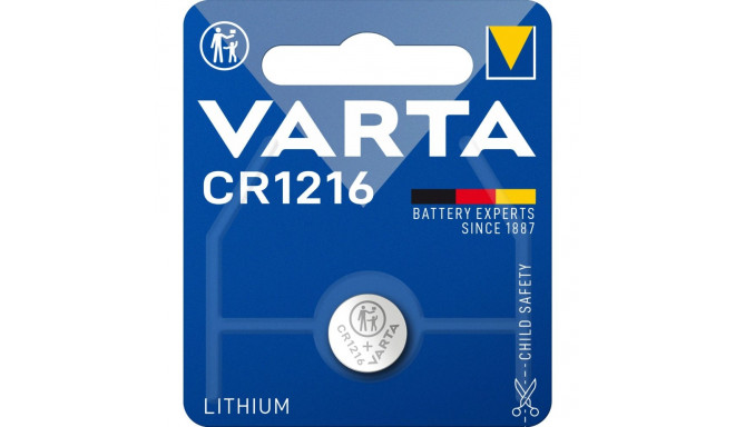 1 Varta electronic CR 1216 patarei