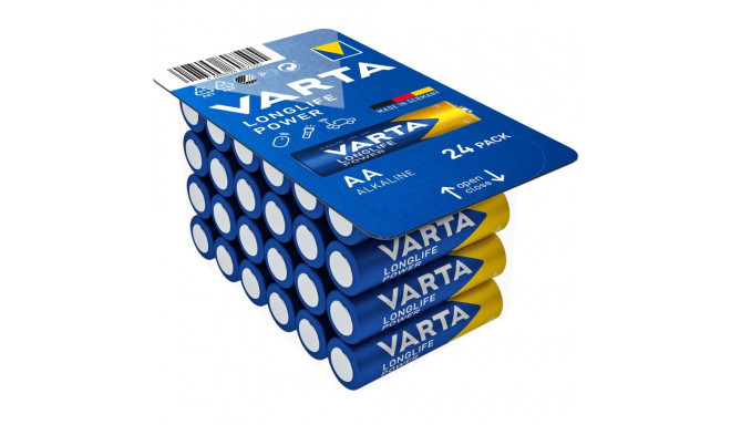 1x24 Varta Longlife Power AA LR06 Ready-To-Sell Tray Big Box