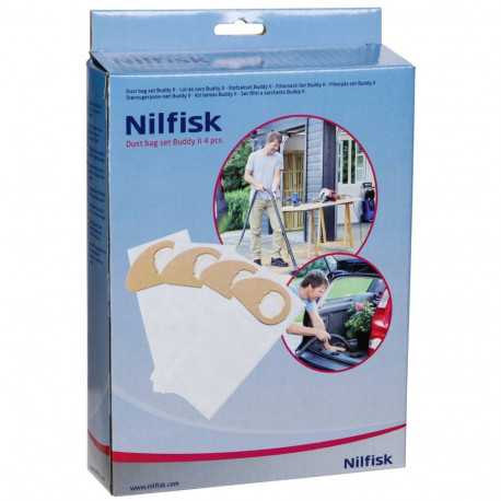 Nilfisk Dust Bag Kit for Buddy II