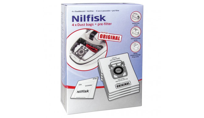 Nilfisk Ultra tolmukott 4+1 Elite jaoks
