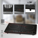 Clatronic DKI 3609 must induktsiooniga kaheplaadine pliit