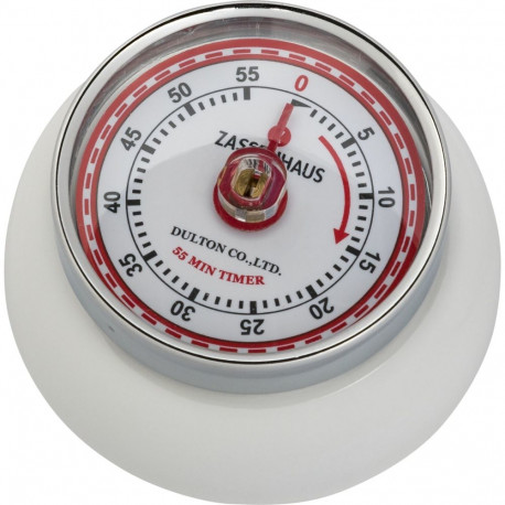 Zassenhaus Timer Speed valge taimer