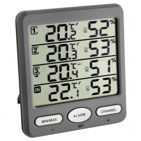 TFA 30.3054.10 Klima Monitor juhtmevaba termo-hügromeeter