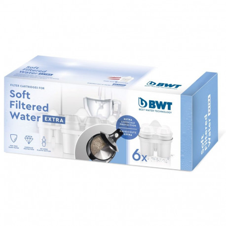 BWT 814560 6-pack pehme filtreeritud vesi EXTRA