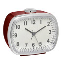TFA 60.1032.05 Analogue Alarm Clock red