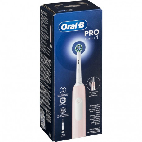 Oral-B Pro 1 Cross Action roosa