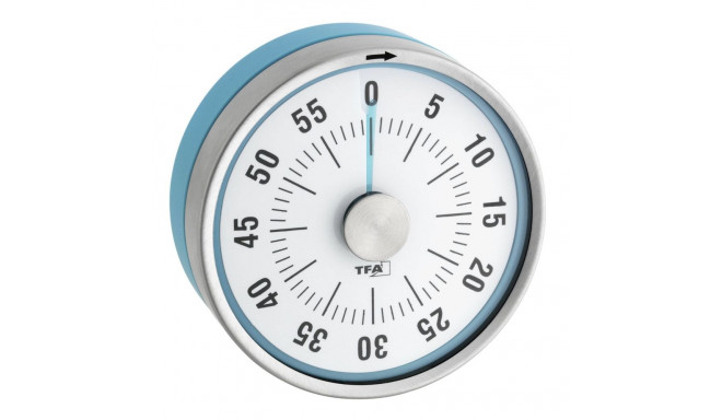 TFA 38.1028.20 Turquoise Puck Kitchen Timer