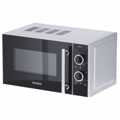 Severin MW 7771 black/silver 2 in 1 with Grill Function
