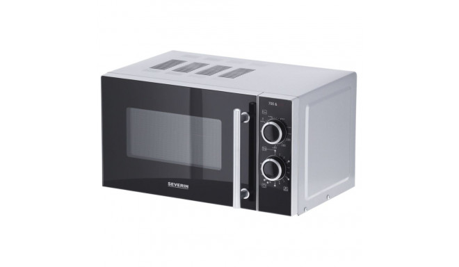 Severin MW 7771 black/silver 2 in 1 with Grill Function