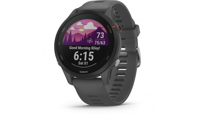 Garmin Forerunner 255 šist/must