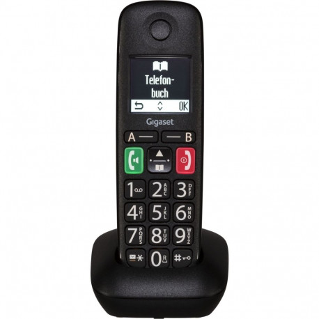 Gigaset E290 HX Must Telefon